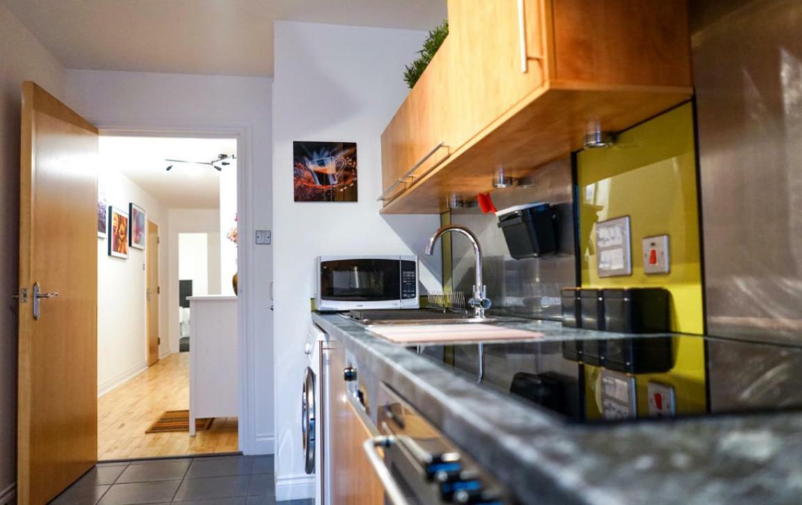 Hydro Apartment With Free Car Park Glasgow Buitenkant foto